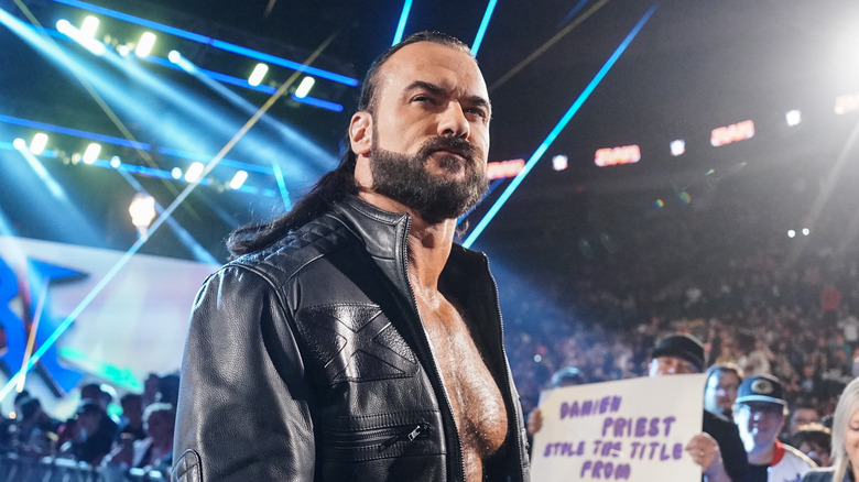 Drew Mcintyre makes his entrance