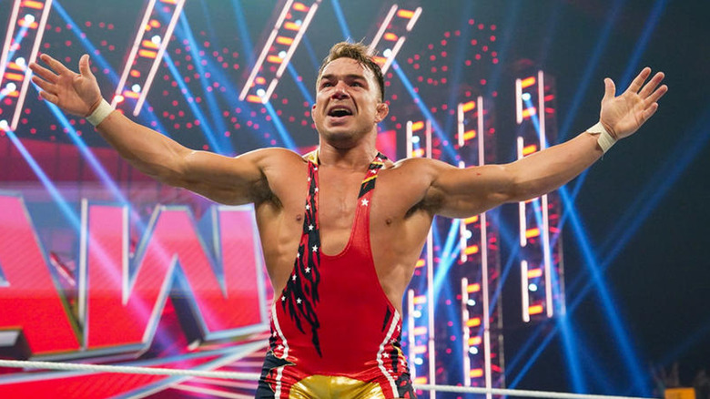 Chad Gable in the ring 