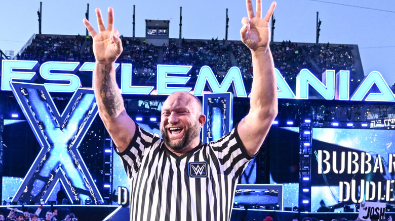 bully ray throwing up the 3d sign