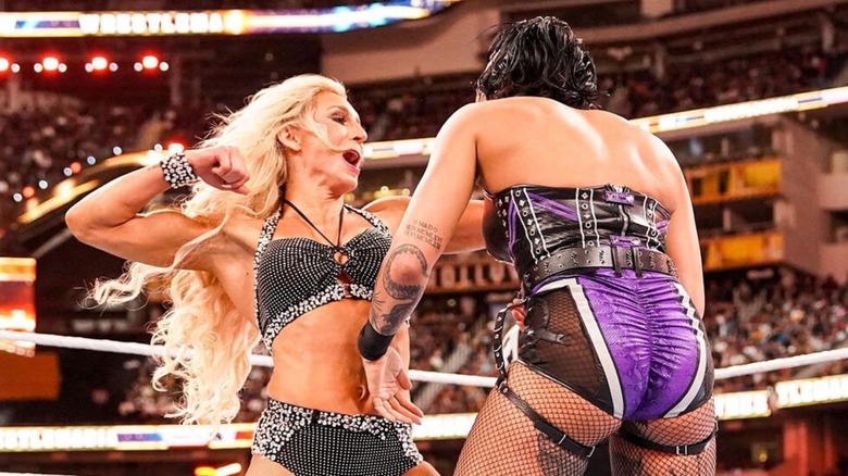Charlotte Flair vs. Rhea Ripley WrestleMania 39