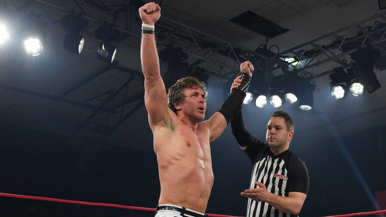 Chris Sabin performing in TNA/Impact Wrestling