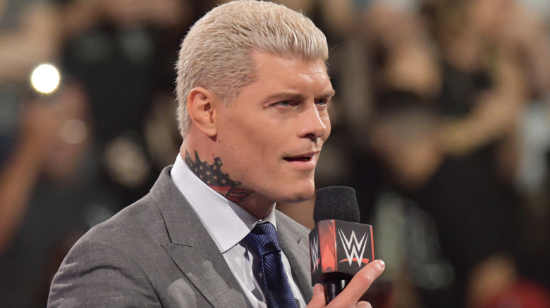 Cody Rhodes speaking
