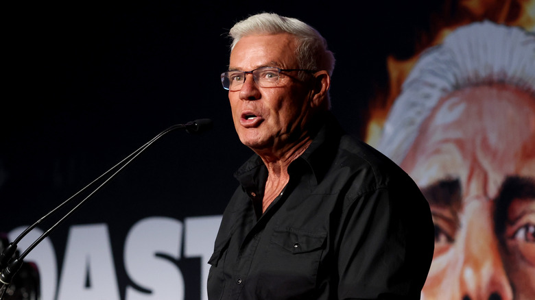 Eric Bischoff at podium