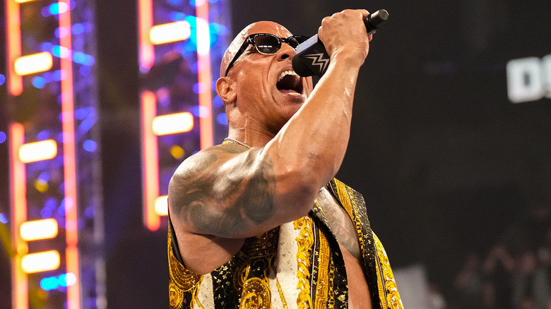 Dwayne "The Rock" Johnson on WWE SmackDown
