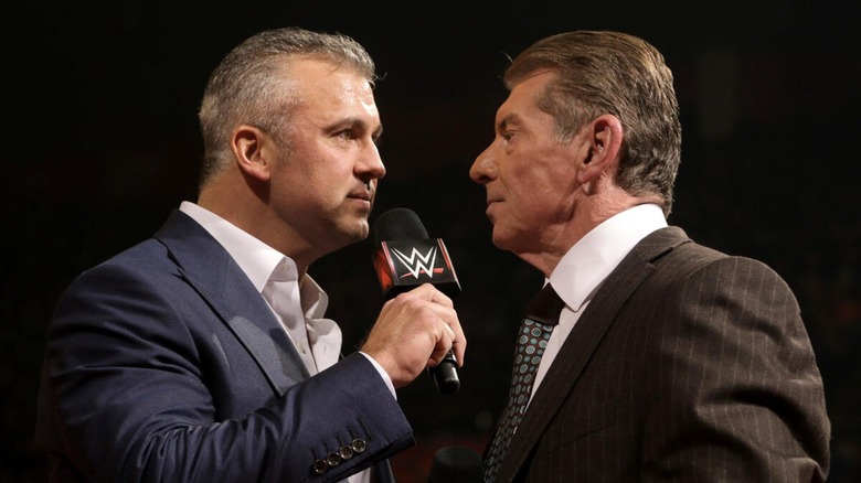 Shane McMahon and Vince McMahon