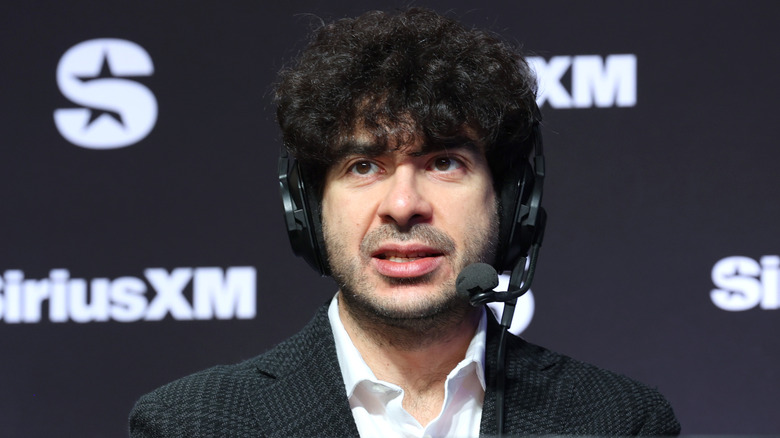 Tony Khan talking