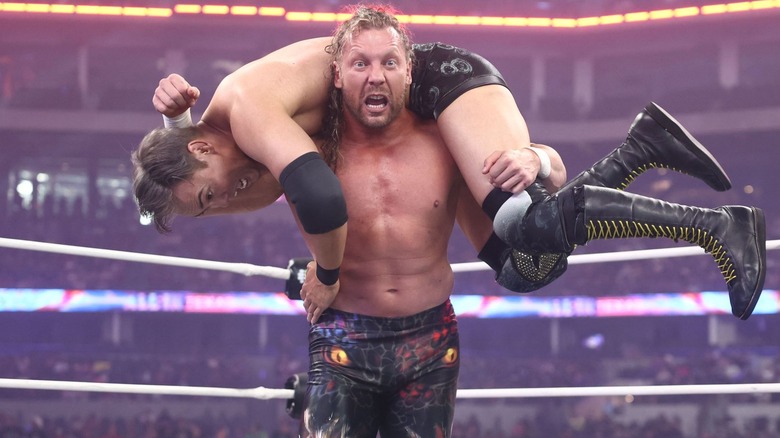 Kazuchika Okada and Kenny Omega at AEW All In Texas 2025