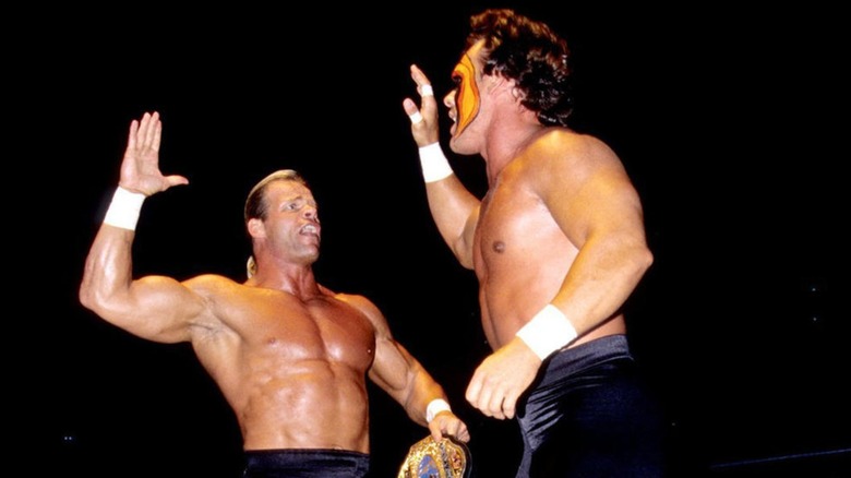 Lex Luger And Sting As WCW World Tag Team Champions