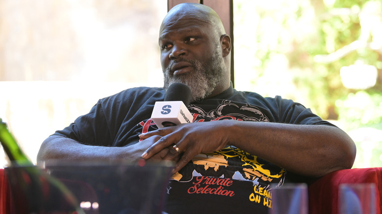 Mark Henry during the WrestleMania 