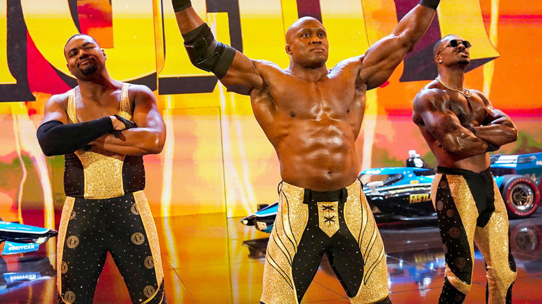 Bobby Lashley with The Street Profits