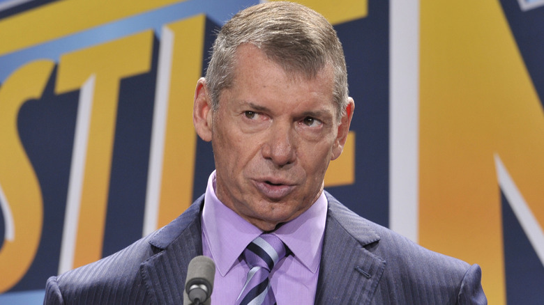 Vince McMahon speaking