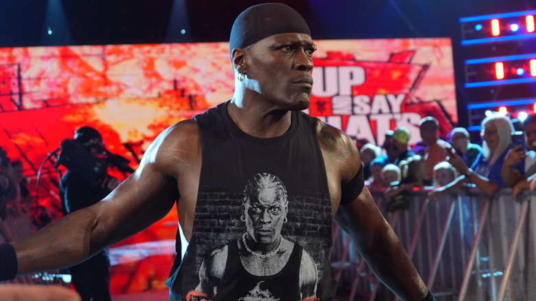 Ron killings making his entrance on smackdown