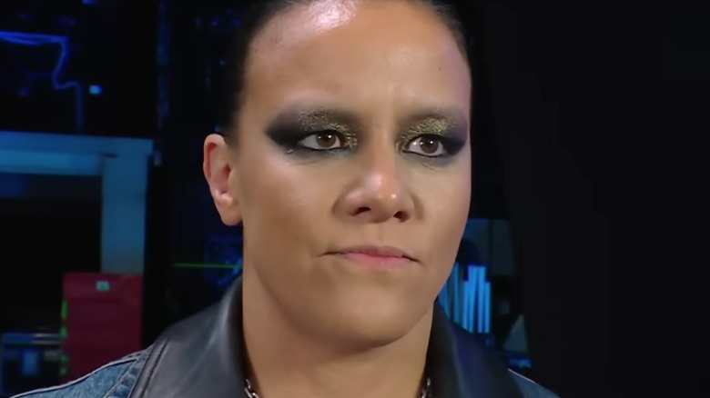 Shayna Baszler gazing