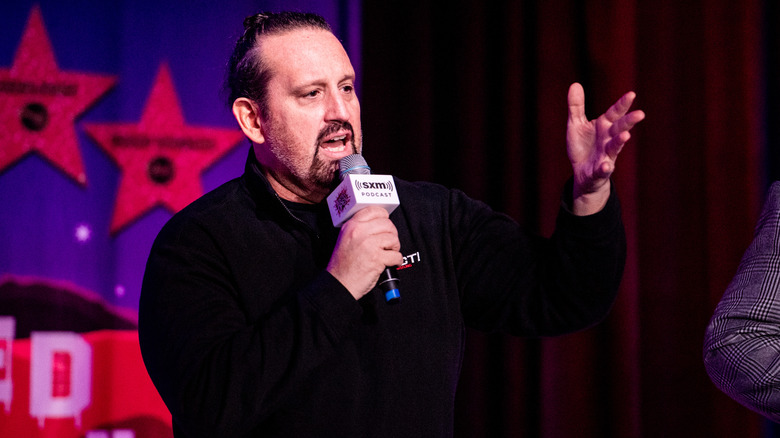 Tommy Dreamer, presumably complaining about the WWE draft