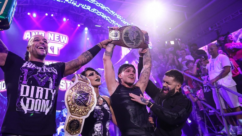 Dom celebrates title win