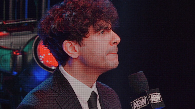 Tony Khan, smiling at the thought of AEW finally coming to Max streaming