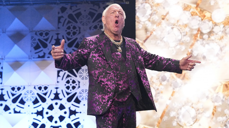 Ric Flair going "Woo!"