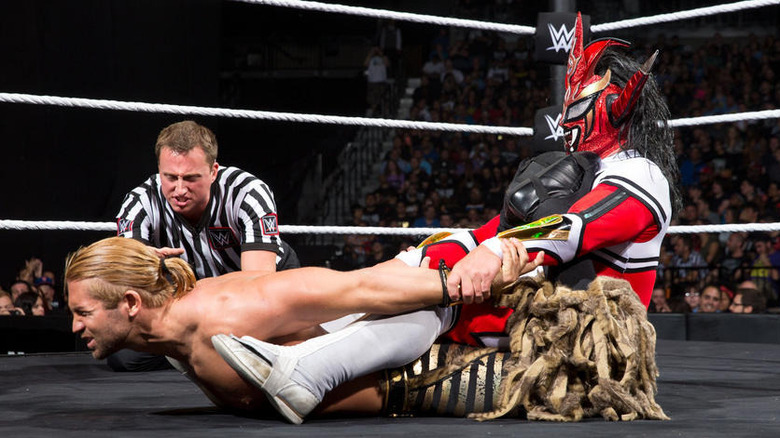Jushin "Thunder" Liger against Tyler Breeze in WWE