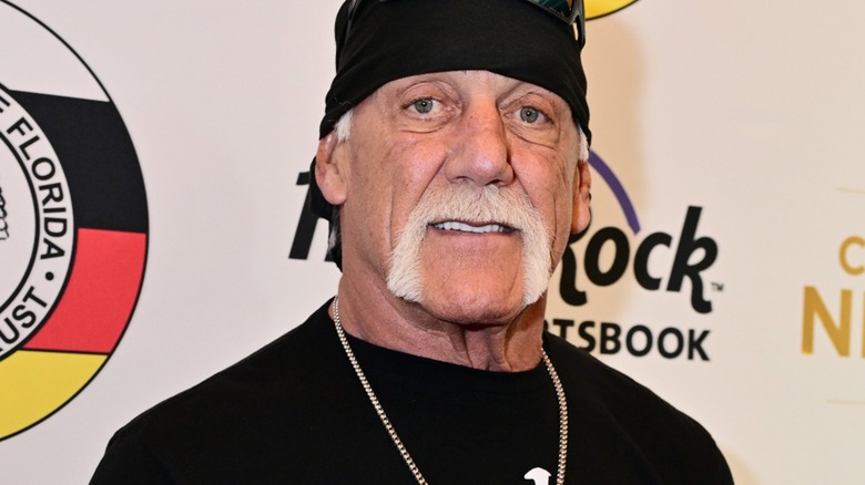 Hulk Hogan smiling