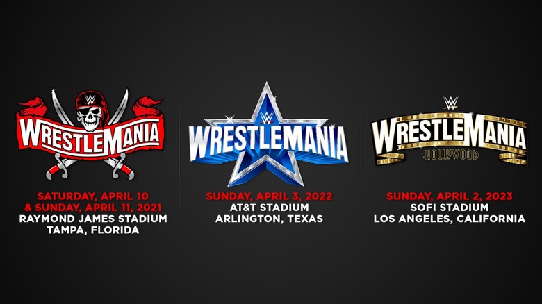 wrestlemania logos