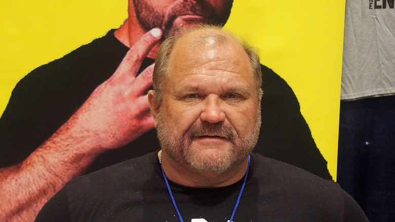Arn Anderson smiling