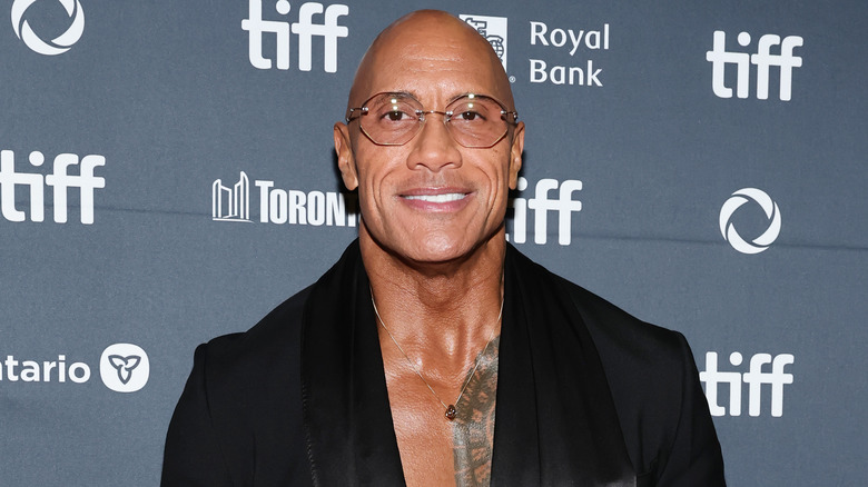 Dwayne Johnson at The Smashing Machine premiere