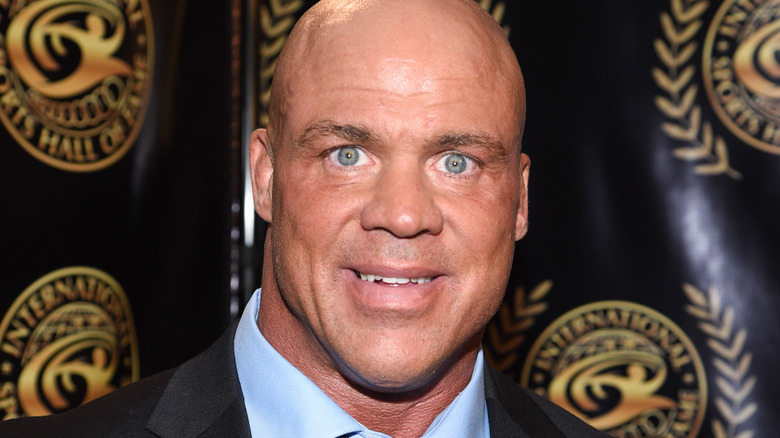 Kurt Angle gets inducted into the International Sports Hall of Fame 