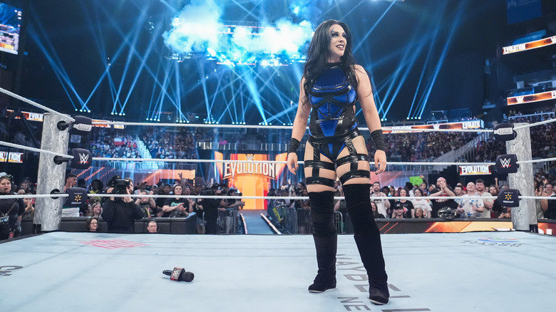 Stephanie Vaquer standing in the ring