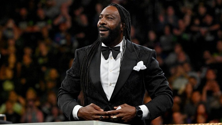 Booker T at the WWE Hall of Fame