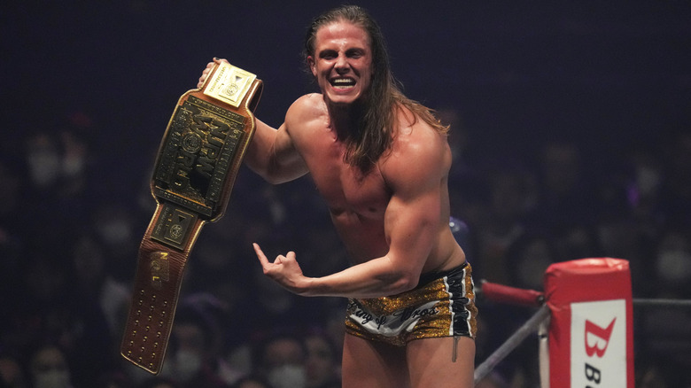 Matt Riddle in New Japan Pro Wrestling