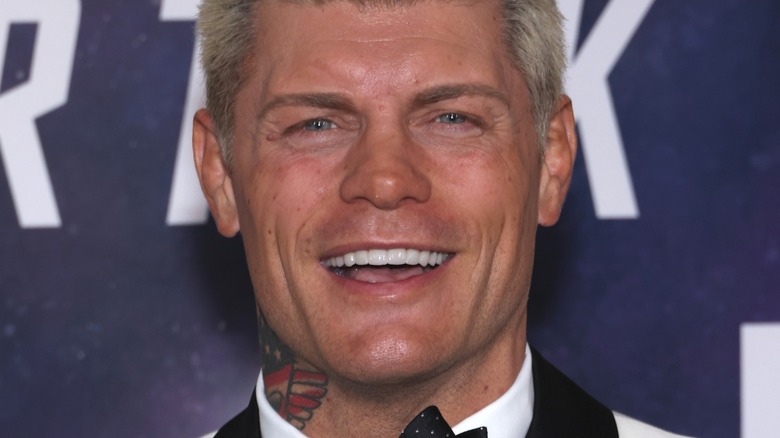 Cody Rhodes smiling