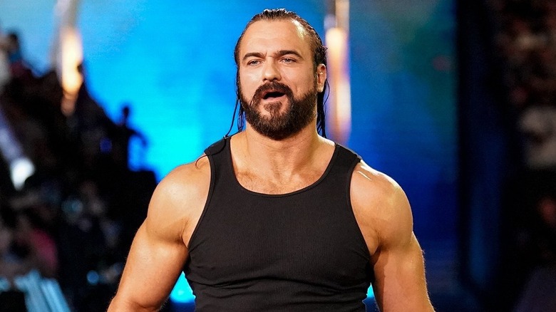 Drew McIntyre smiling