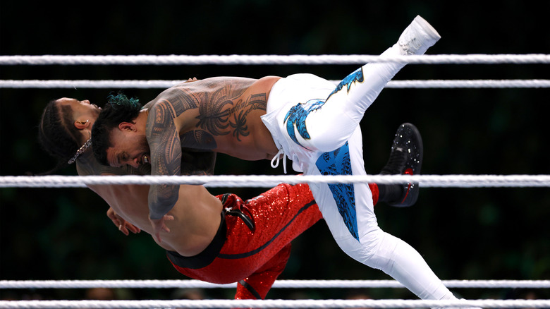 Jey Uso vs Jimmy Uso - WrestleMania 40 