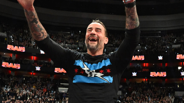 CM Punk smiling