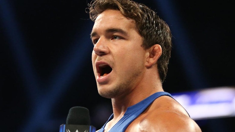 Chad Gable cuts a promo 