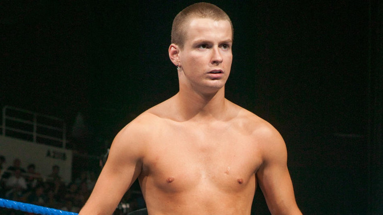 Zach Gowen in the ring