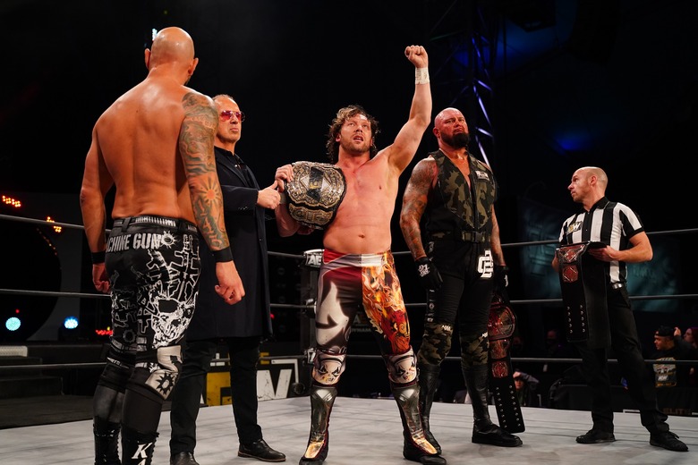 kenny omega-karl anderson-doc gallows-don callis-aew