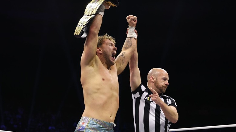 Will Ospreay raises International title