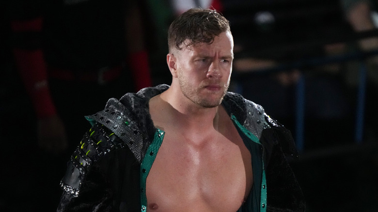 Will Ospreay glowering