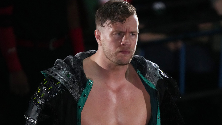 Will Ospreay glowering