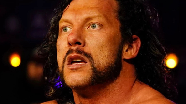 Kenny Omega stares