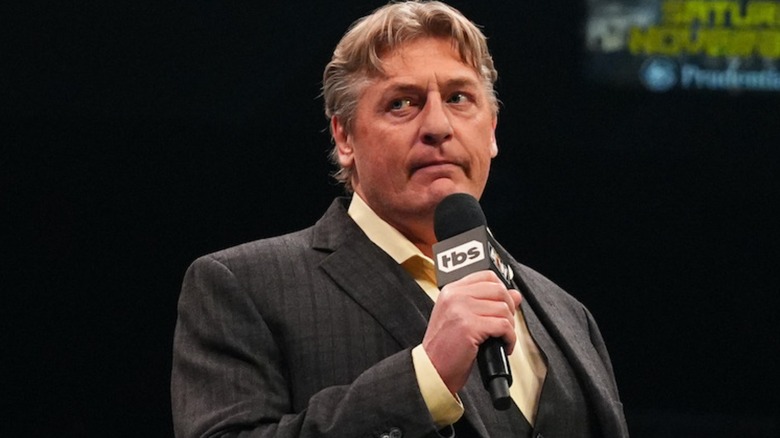 William Regal choosing his words carefully