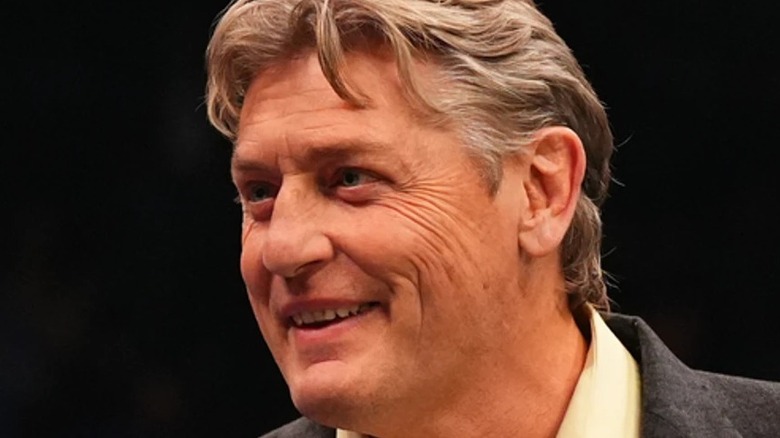 William Regal smiling