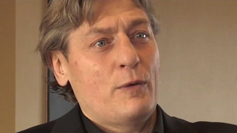 William Regal answering a question
