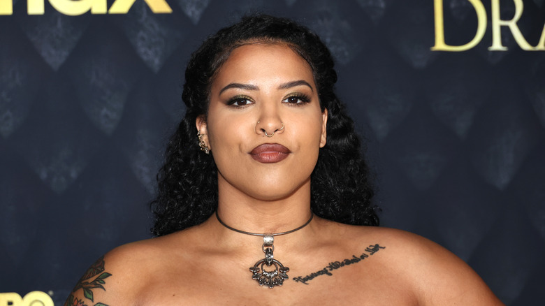 Willow Nightingale at the House of the Dragon premiere