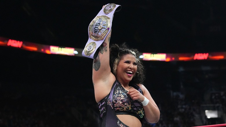 Willow Nightingale Hoists The NJPW Strong Women's Title