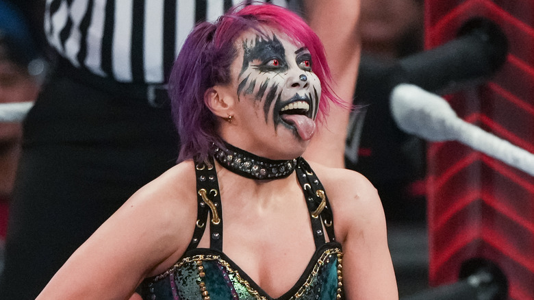 Asuka on WWE Raw