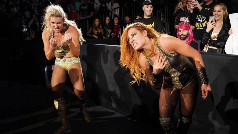 Becky Lynch vs. Charlotte Flair at WWE Evolution 2018