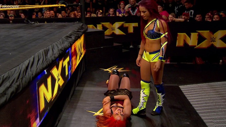 Becky Lynch vs. Sasha Banks at WWE NXT TakeOver: Unstoppable