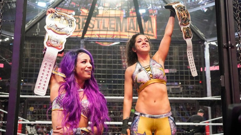 Sasha Banks and Bayley win WWE Women's Tag Team Championships
